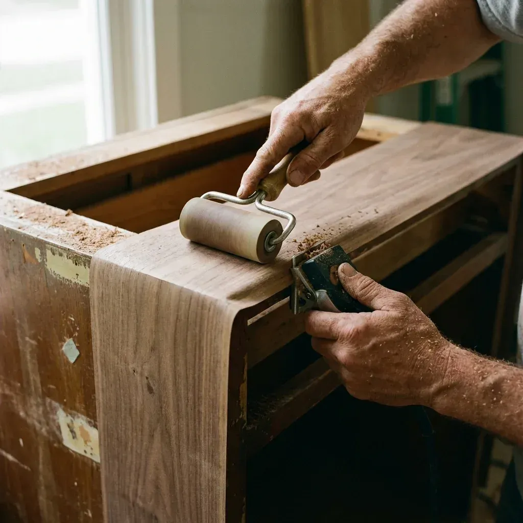Cabinet refacing and refinishing