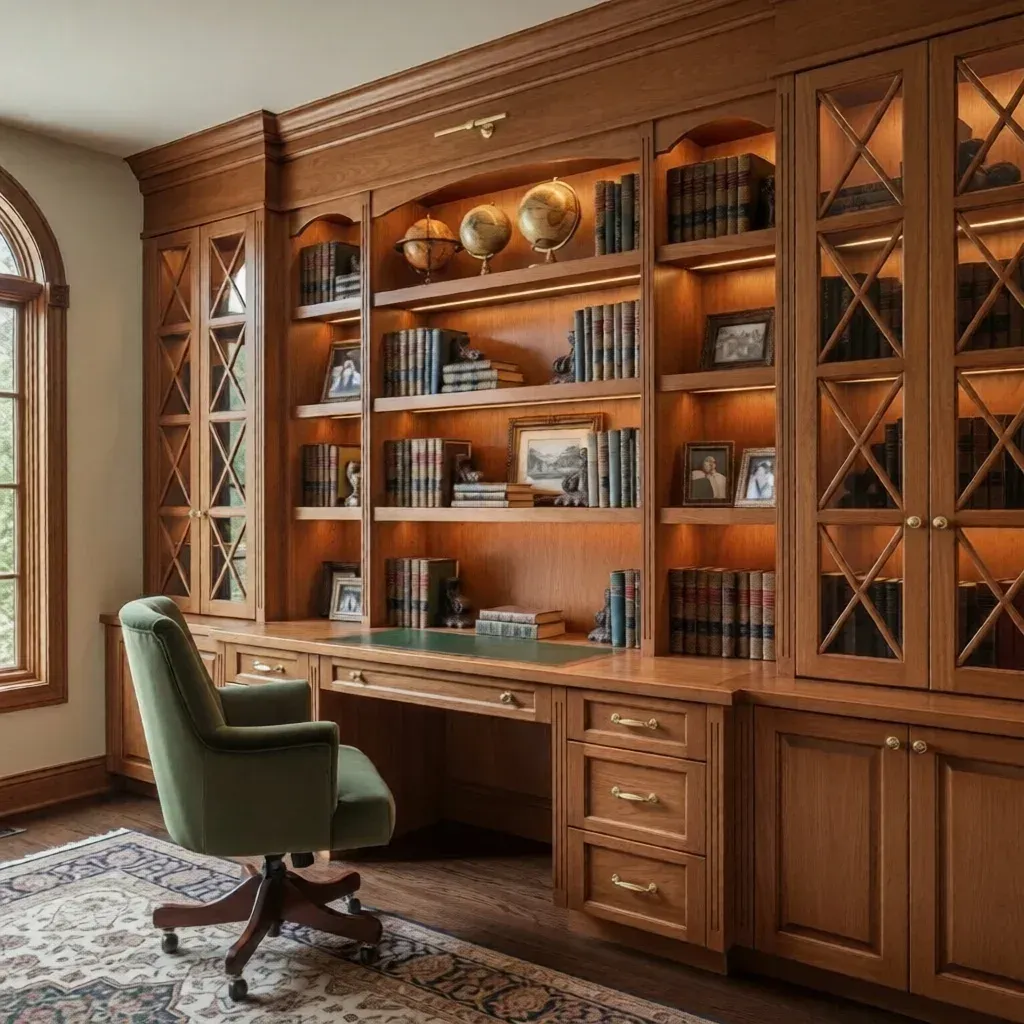 Fremont home office cabinets