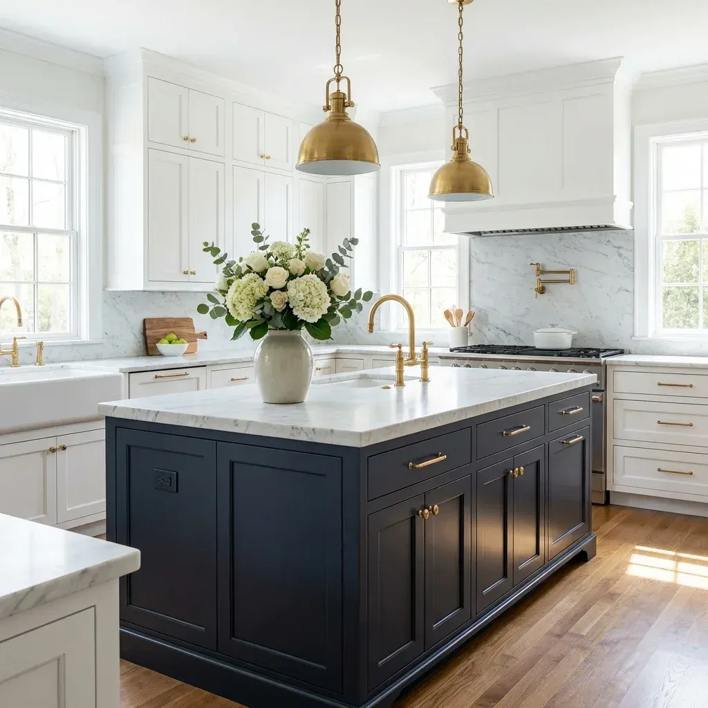 Custom kitchen cabinetry